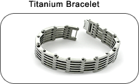 Titanium bracelets