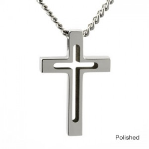 Titanium Cross Pendant