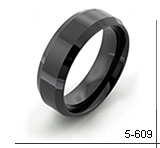 black ceramic ring