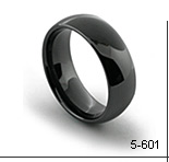 domed black ring