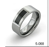 black tungsten rings