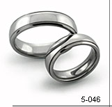 tungsten ring with grooves