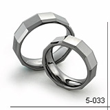 tangsten rings diamond cut