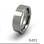 flat tungsten rings