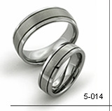 brush finish tungsten ring