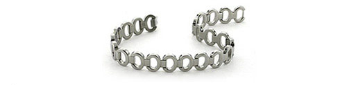 Women's titanium bracelet