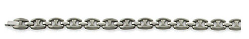 Marin style bracelet brushed-polished finish