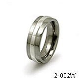 raised white gold