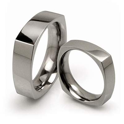 Titanium Wedding Bands set Titanium wedding bands have experienced an 