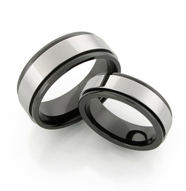 Titanium Rings, Wedding Bands and Jewelry for Men  Women