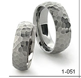 hammer titanium ring