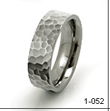 hammered finish ring