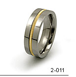 milgrain inlayed rings