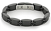 titanium bracelets, black ceramic bracelets