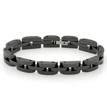 ZIVOM Watch Strap Gold Magnetic Tungsten Carbide Ceramic Bracelet for Men