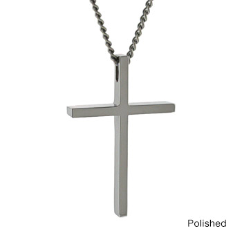 Pure titanium cross necklace hotsell