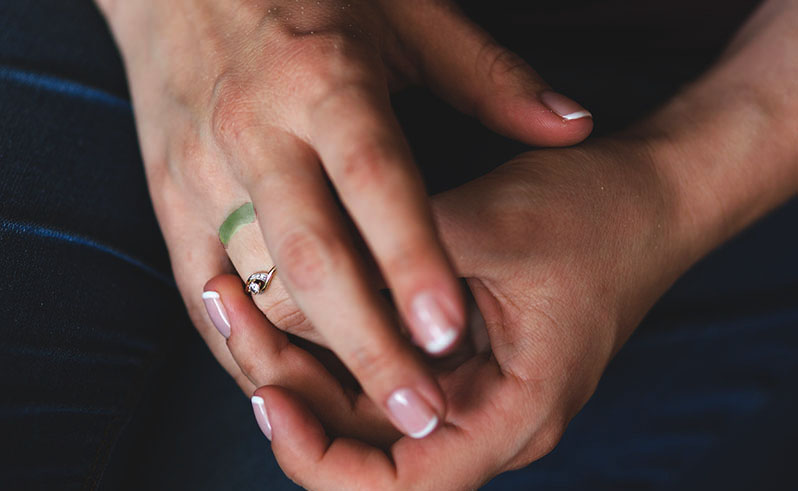 Does Titanium Jewelry Turn Your Finger Green?  