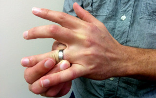 ring stuck on finger