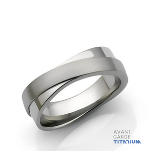 Titanium Infinity Ring