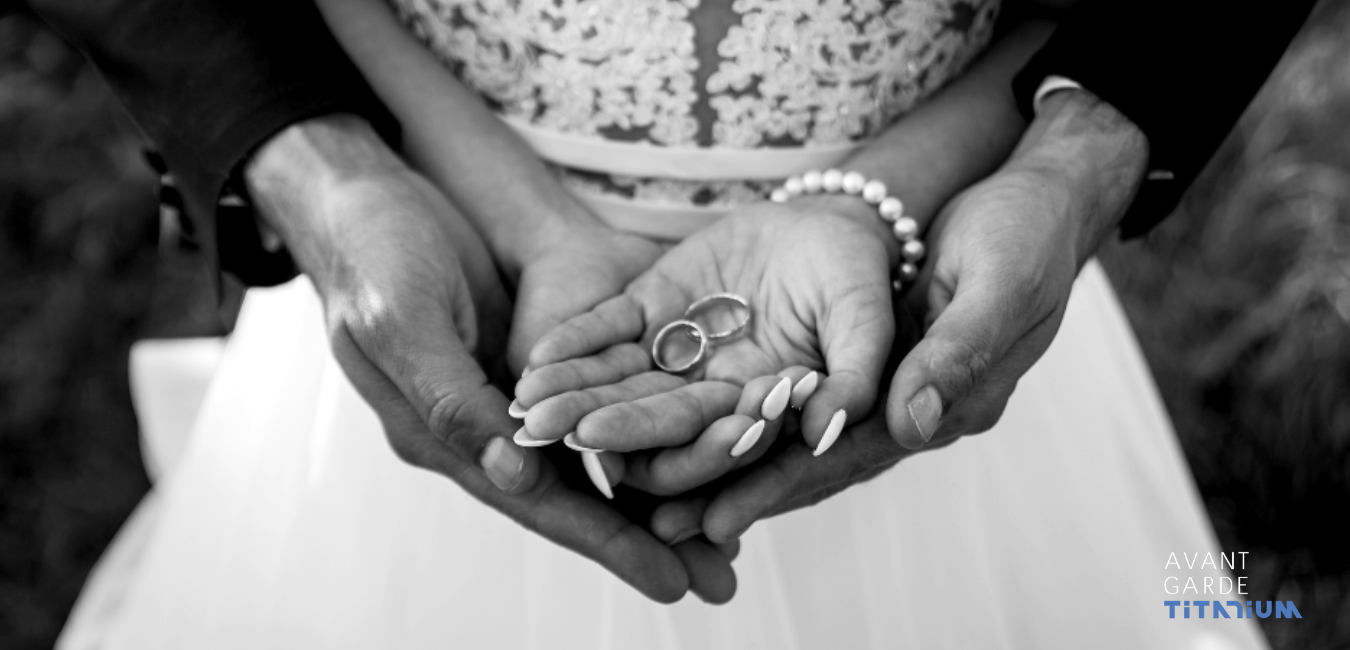 Salt and Pepper Diamond Engagement Ring, Point No Point Studio