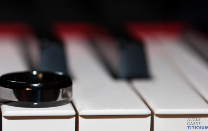 Black Zirconium Ceramic Ring