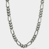 Figaro style titanium chain