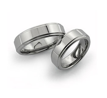 titanium Wedding bands for men