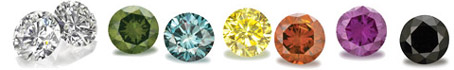 fancy diamonds for women's titanium rings