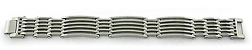 wide link contemporary titanium bracelets 