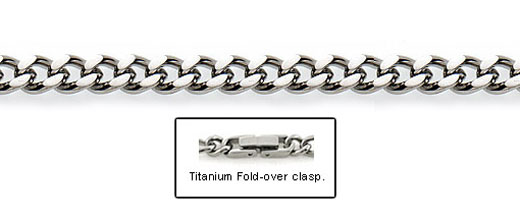 curb titanium chain