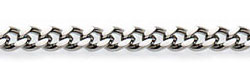 Large curb titanium chain
