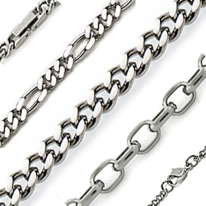 Titanium Chains and Necklaces