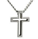 Titanium Plated Cross Keychain-Round Style-Coffee Gold - Shop HIS CROSS  STORE Keychains - Pinkoi