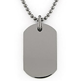 titanium dog tag