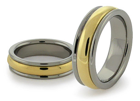 Titanium Wedding Sets 